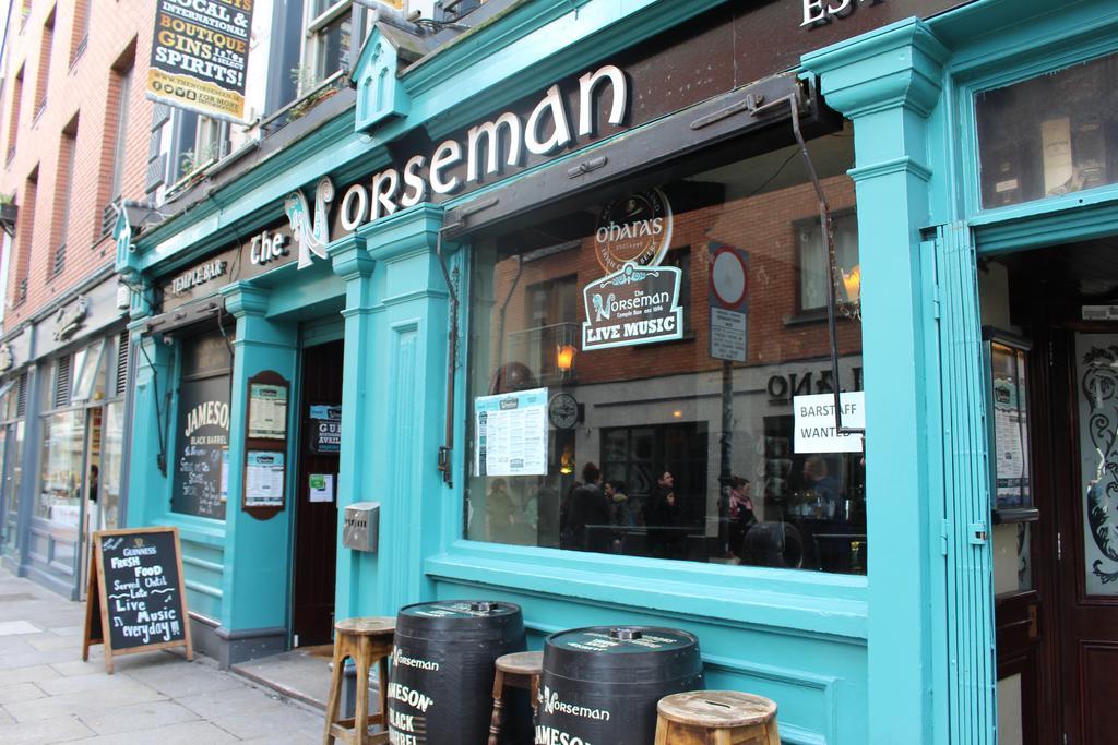 The Norseman Temple Bar Hotell Dublin Exteriör bild