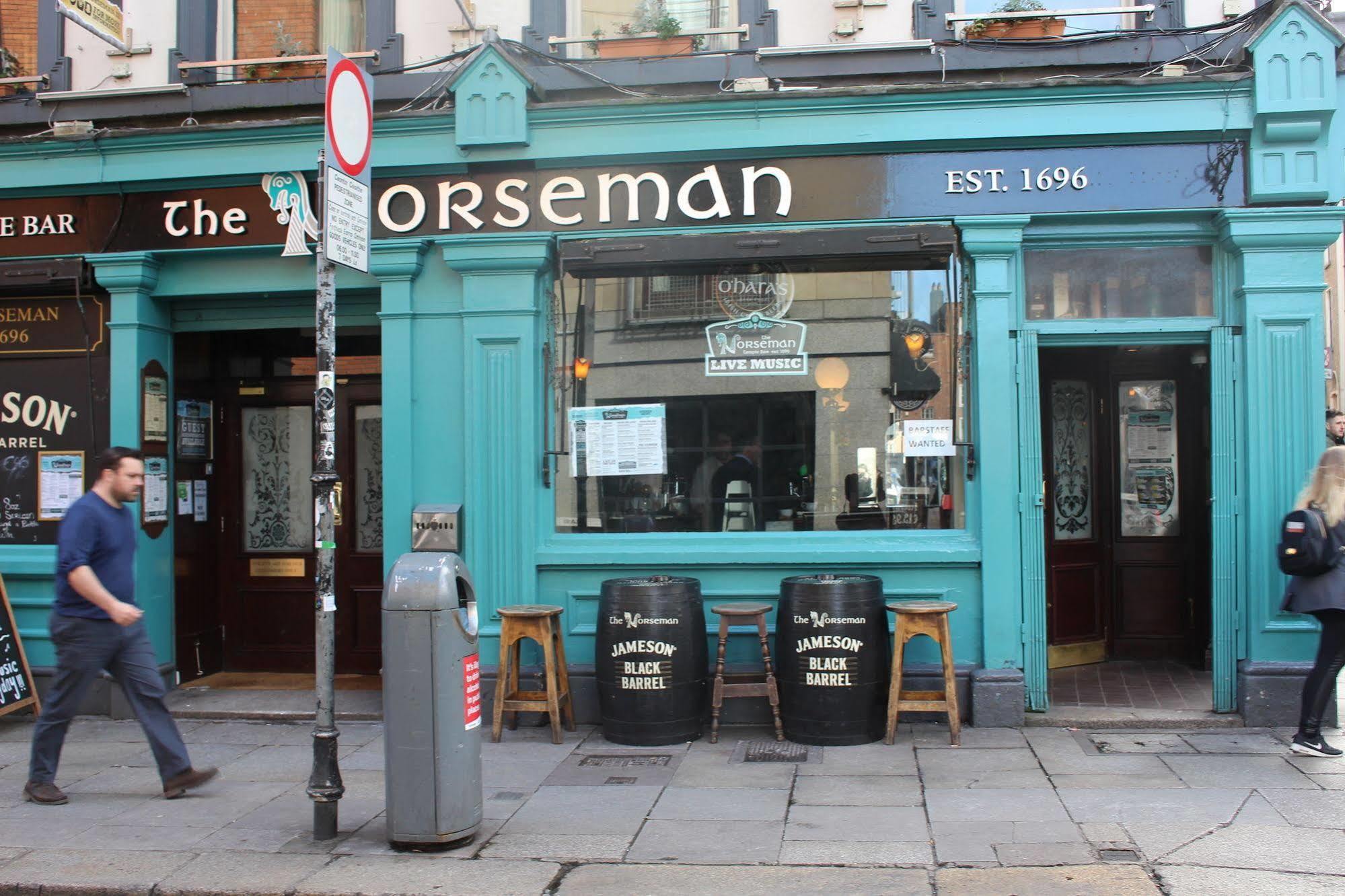 The Norseman Temple Bar Hotell Dublin Exteriör bild
